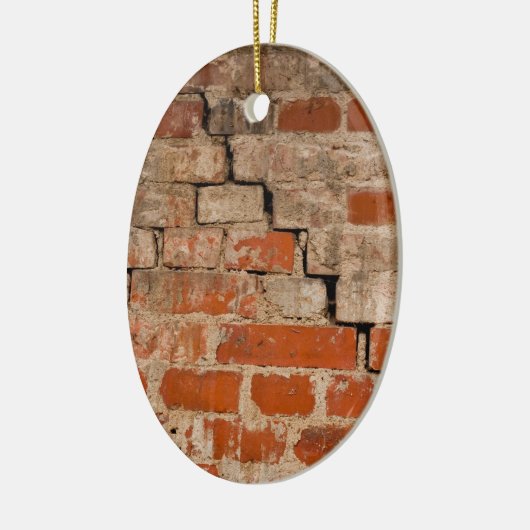 Backsteinwand Keramik Ornament (Links)