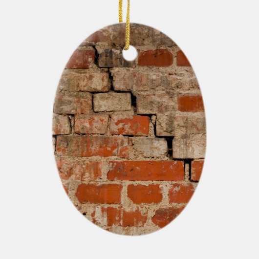 Backsteinwand Keramik Ornament (Hinten)