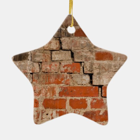 Backsteinwand Keramikornament (Hinten)