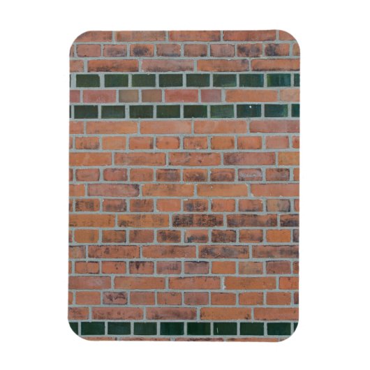 Backsteinwand Magnet (Vertikal)