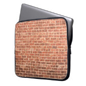 Backsteinwand mit dunklem Gradient an der Wand, Laptopschutzhülle (Vorderseite Links)