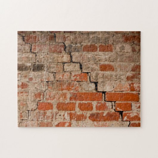Backsteinwand Puzzle (Horizontal)