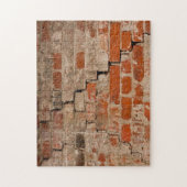 Backsteinwand Puzzle (Vertikal)