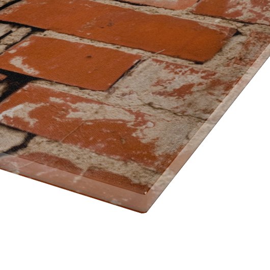 Backsteinwand Schneidebrett (Ecke)