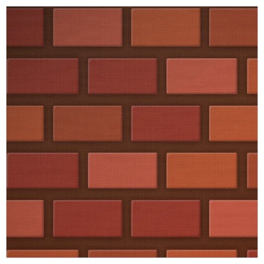 Backsteinwand Stoff (Muster)