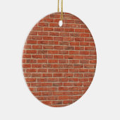 Backsteinwandbeschaffenheit Keramikornament (Rechts)
