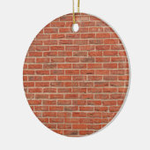 Backsteinwandbeschaffenheit Keramikornament (Links)