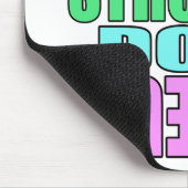 Backstrokers tun es nach oben mousepad (Ecke)