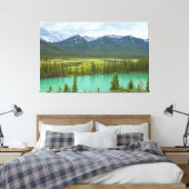 Backsuamp in Banff Leinwanddruck (Insitu (Schlafzimmer))