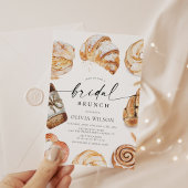 Backthema Küche Brautparty Einladung