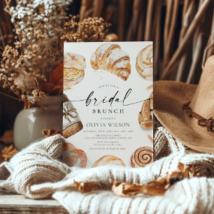 Backthema Küche Brautparty Einladung