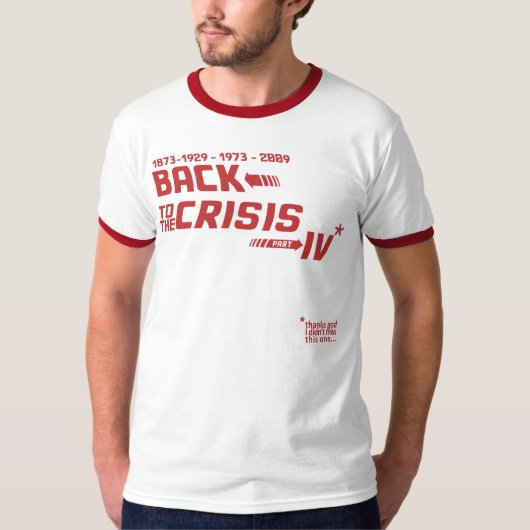 backtothecrisis T-Shirt (Vorderseite)