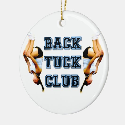 Backtuck Verein Keramik Ornament (Links)