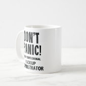 Backup-Administrator Kaffeetasse (Vorderseite Links)