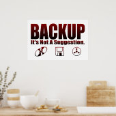 Backup! Poster (Küche)