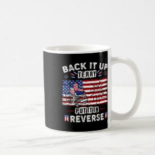 Backup Terry setzen Sie es in umgekehrte Feuerwerk Kaffeetasse