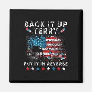 Backup Terry setzen Sie es in umgekehrte Feuerwerk Magnet