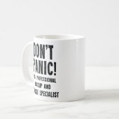 Backup- und Speicherspezialist Kaffeetasse (Vorderseite Links)