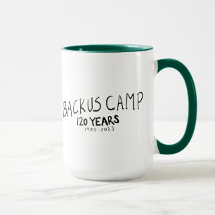 Backus Camp 120 Jahre Tasse