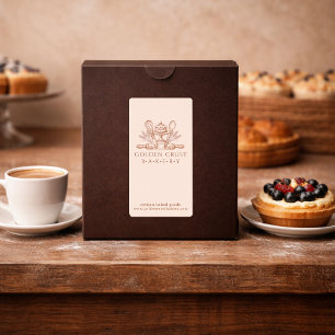 Backutensilien Bäcker Bäckerei Paket Etikett