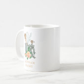 Backutensilien Bäckerei Bäcker Kaffeetasse (Vorderseite Links)