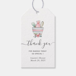 Backutensilien Brautparty Danke, dass Sie Gift Tag Geschenkanhänger