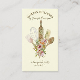 Backutensilien Catering Koch Koch Vanillecreme Visitenkarte