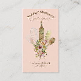 Backutensilien Catering Koch Koch vertikal niedlic Visitenkarte