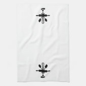 Backutensils Silhouette Icon Küche Handtücher (Vertikal)