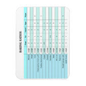 Backverhältnisse Magnet (Vertikal)