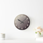 BACKWARD CLOCK RUNDE WANDUHR (Zuhause)