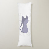 Backward Shy Cat Duvet Cover Seitenschläferkissen (Vorderseite Vertikal)