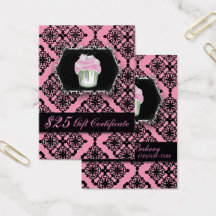 Backwaren aus rosa Damast Koch Bäckerei Kuchen