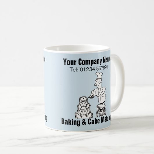 Backwaren & Backwaren Business Kaffeetasse (VorderseiteRechts)