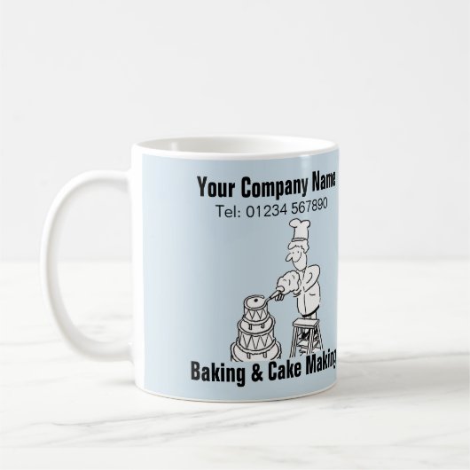 Backwaren & Backwaren Business Kaffeetasse (Links)