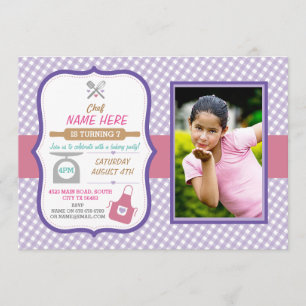 Backwaren Backwaren Jegliches Alter Geburtstagspar Einladung