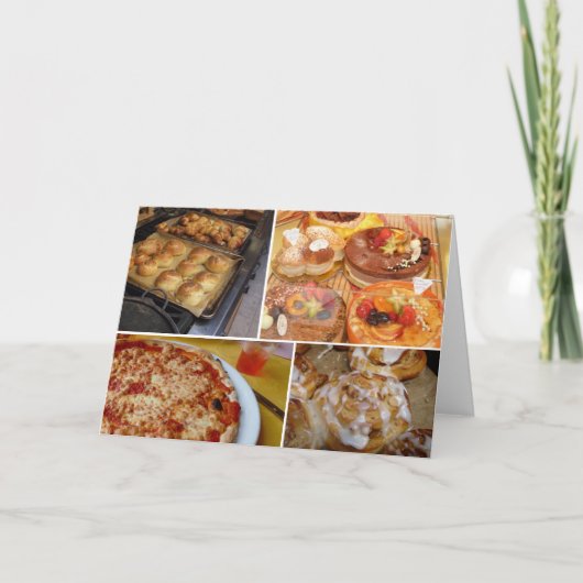 Backwaren, ein Notecard von Brad Hines Karte (Vorderseite)