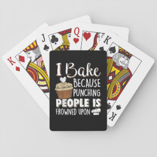 Backwaren für lange Punching People - Baker & Cupc Spielkarten