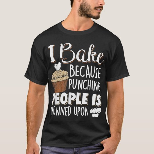 Backwaren für lange Punching People - Baker & Cupc T-Shirt (Vorderseite)