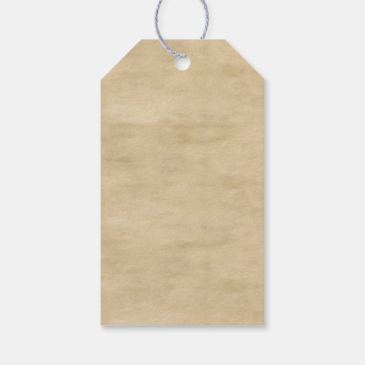 Backwaren Geschenkanhänger (Rückseite)