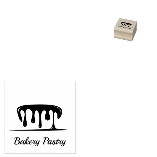 Backwaren Gummistempel (Stempel)