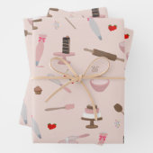 Backwaren & Kochen Backwaren Kochen Geschenkpapier Set (Beispiel)