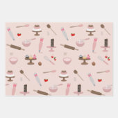 Backwaren & Kochen Backwaren Kochen Geschenkpapier Set (Vorderseite)