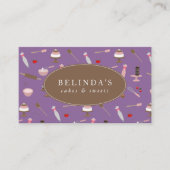 Backwaren & Kochen Backwaren Kochen QR Code Visitenkarte (Vorderseite)