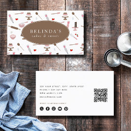 Backwaren & Kochen Backwaren Kochen QR Code Visitenkarte