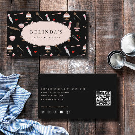 Backwaren & Kochen Backwaren Kochen QR Code Visitenkarte