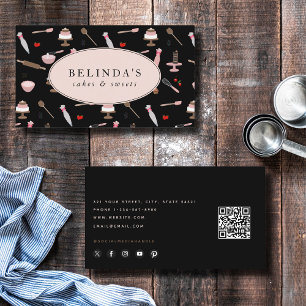Backwaren & Kochen Backwaren Kochen QR Code Visitenkarte
