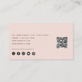 Backwaren & Kochen Backwaren Kochen QR Code Visitenkarte (Rückseite)