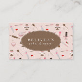 Backwaren & Kochen Backwaren Kochen QR Code Visitenkarte (Vorderseite)