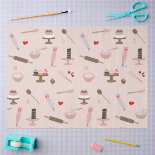 Backwaren & Kochen Backwaren Kochen Seidenpapier (Basteln)